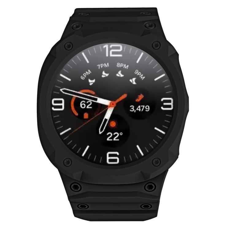 For Samsung Galaxy Watch8 40mm Integrated TPU Watch Band