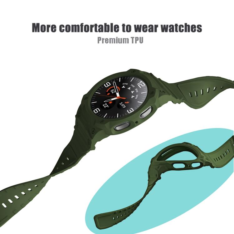 For Samsung Galaxy Watch8 40mm Integrated TPU Watch Band