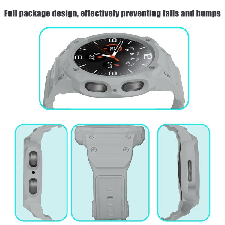 For Samsung Galaxy Watch8 40mm Integrated TPU Watch Band