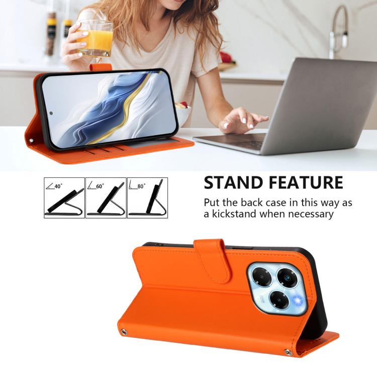 For Infinix Note 40X 5G Embossed Heart Cat Leather Phone Case with Hand Strap