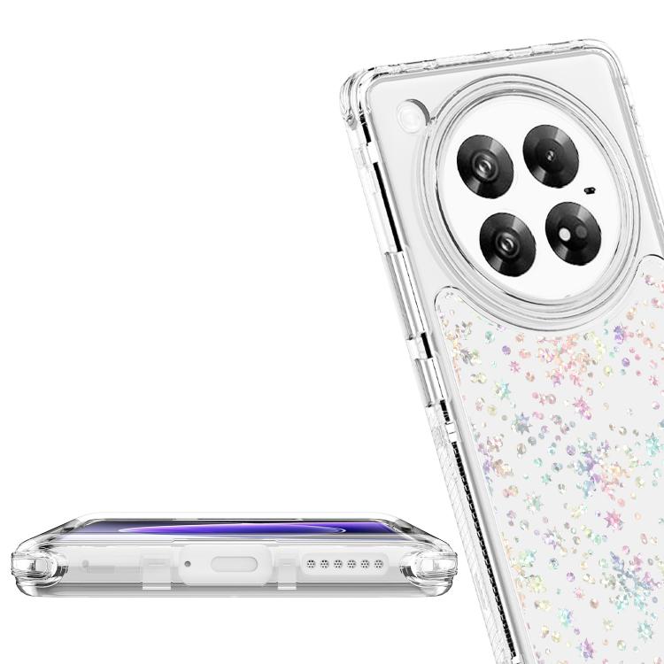 For Infinix Zero 40 4G / 5G Transparent Acrylic Laser Paper Phone Case