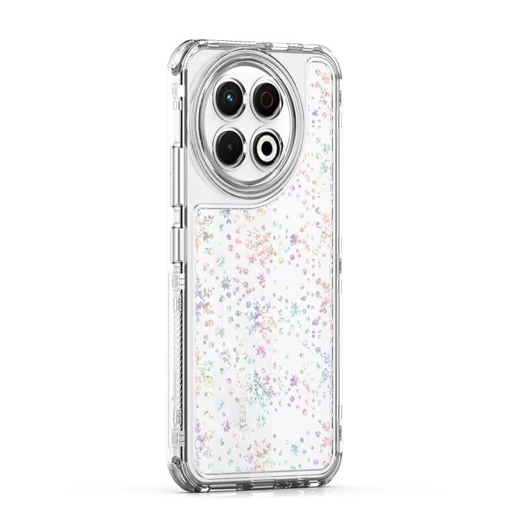 For Tecno Spark 30 Pro 4G Transparent Acrylic Laser Paper Phone Case
