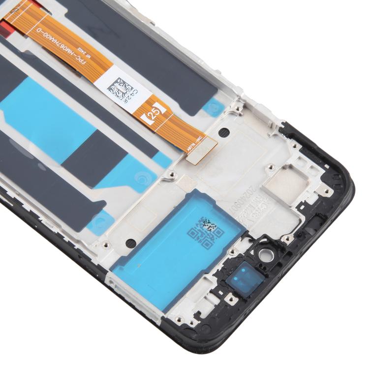For OPPO A3x 4G CPH2641 OEM LCD Screen Digitizer Full Assembly with Frame
