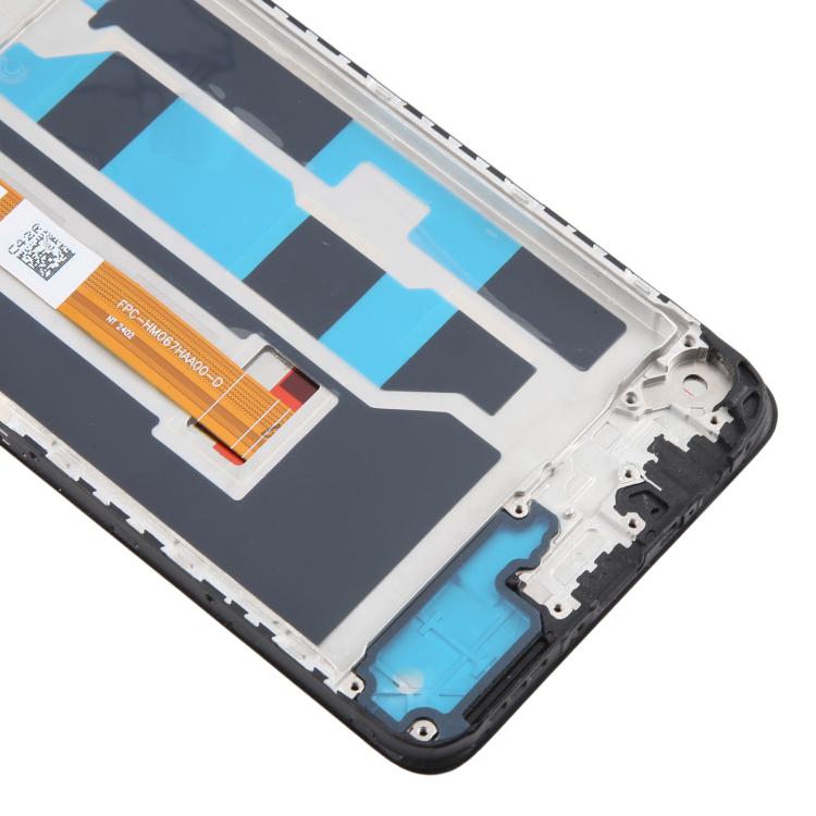 For OPPO A3x 4G CPH2641 OEM LCD Screen Digitizer Full Assembly with Frame