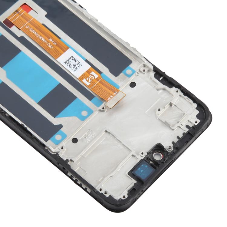 For OPPO A3 5G CPH2683 OEM LCD Screen Digitizer Full Assembly with Frame