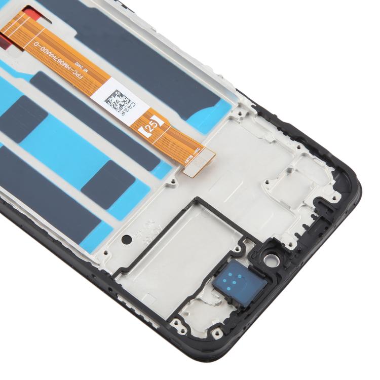 For OPPO A60 4G CPH2631 OEM LCD Screen Digitizer Full Assembly with Frame