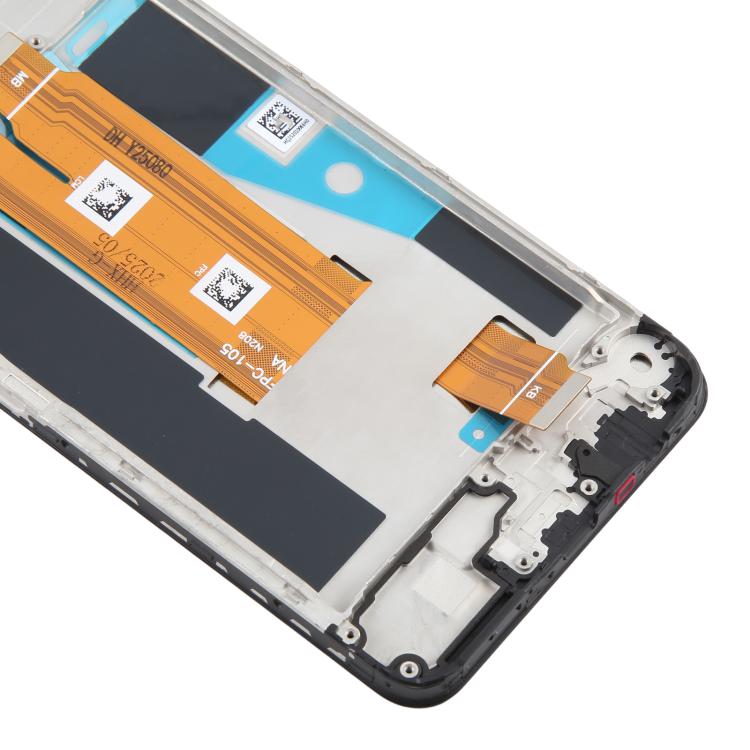 For Realme C63 4G OEM LCD Screen Digitizer Full Assembly with Frame