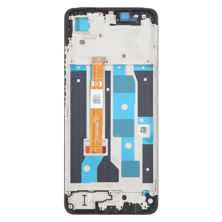 For Realme C65 4G RMX3910 OEM LCD Screen Digitizer Full Assembly with Frame