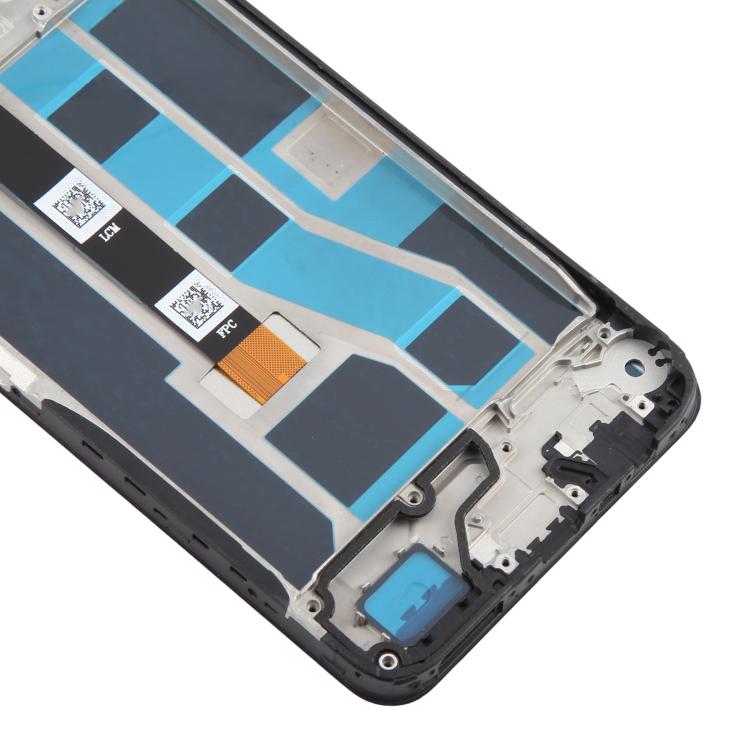 For Realme Narzo N53 RMX3761 OEM LCD Screen Digitizer Full Assembly with Frame