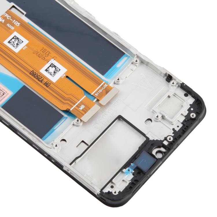 For Realme C61 4G RMX3939 RMX3930 OEM LCD Screen Digitizer Full Assembly with Frame