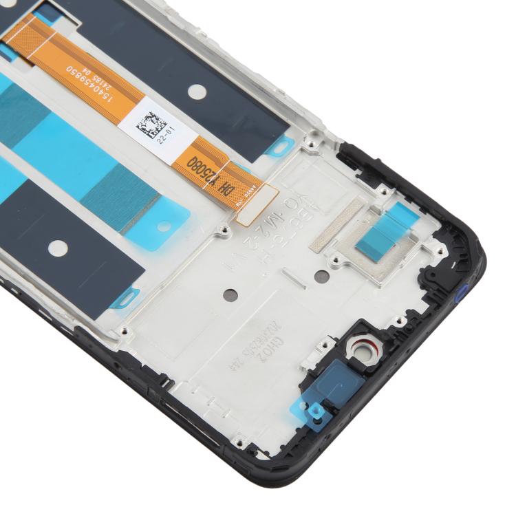 For Realme Narzo 60x RMX3782 RMX3710 OEM LCD Screen Digitizer Full Assembly with Frame