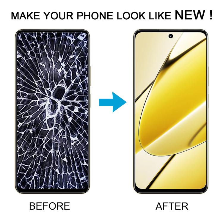For Realme Narzo 60x RMX3782 RMX3710 OEM LCD Screen Digitizer Full Assembly with Frame