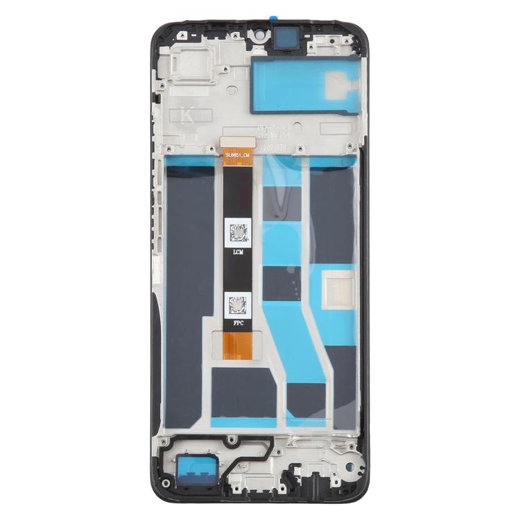 For Realme C51 RMX3830 OEM LCD Screen Digitizer Full Assembly with Frame
