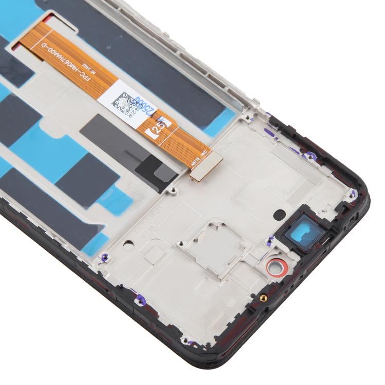 For Realme 12x 5G RMX3997 OEM LCD Screen Digitizer Full Assembly with Frame