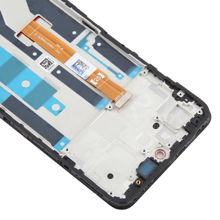 For Realme 14x RMX5020 OEM LCD Screen Digitizer Full Assembly with Frame