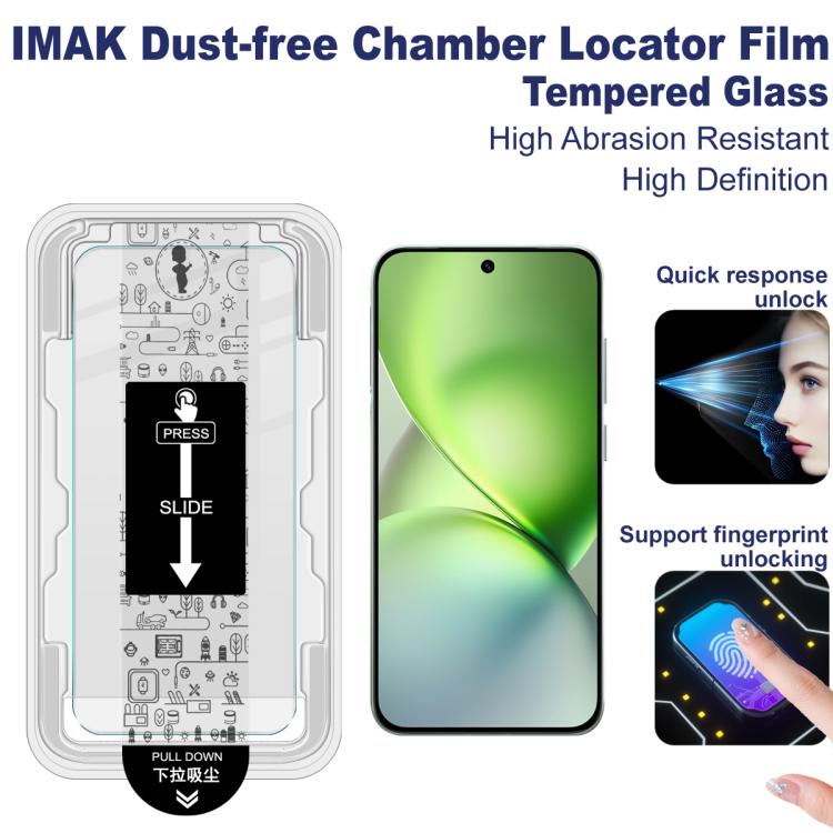 For vivo X200 Pro mini imak Dust-free Chamber Locator H Series Tempered Glass Film