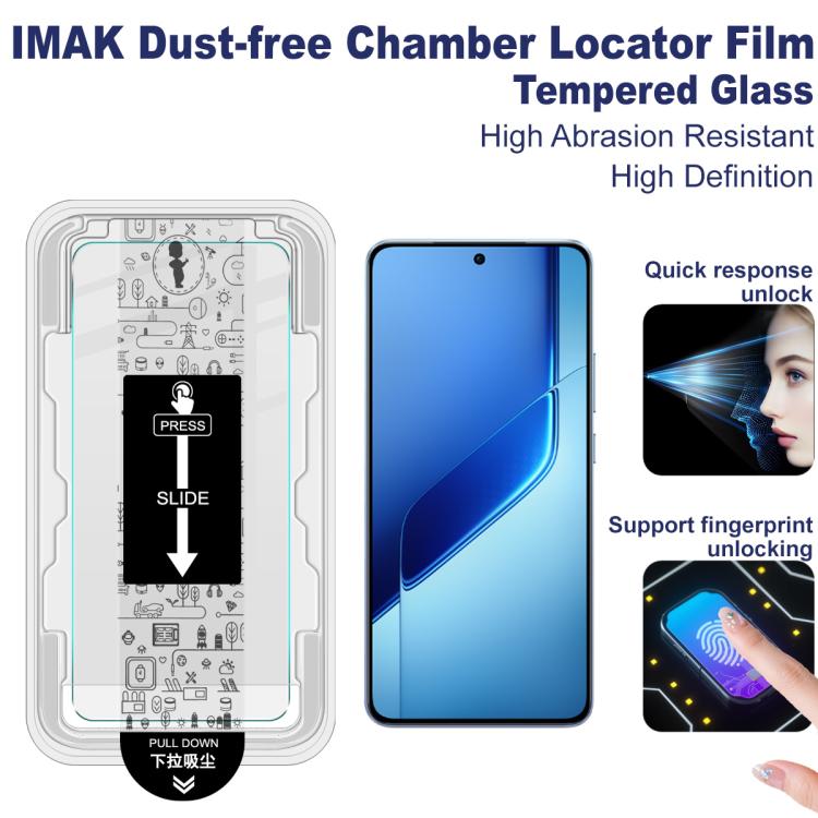 For vivo iQOO Neo10 Pro+ 5G imak Dust-free Chamber Locator H Series Tempered Glass Film