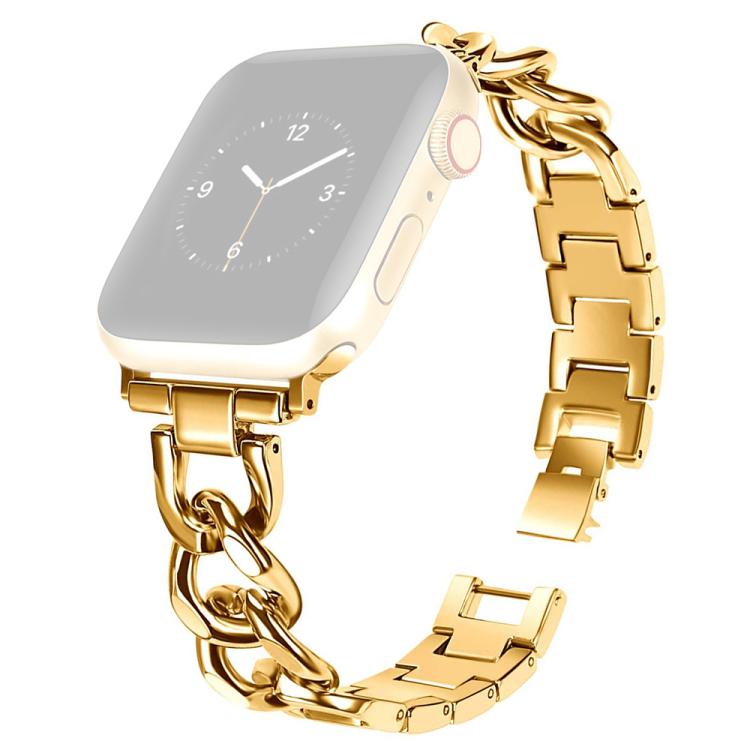 For Apple Watch 38 / 40 / 41 / S10 42mm xDfind Double Circle Metal Watch Band