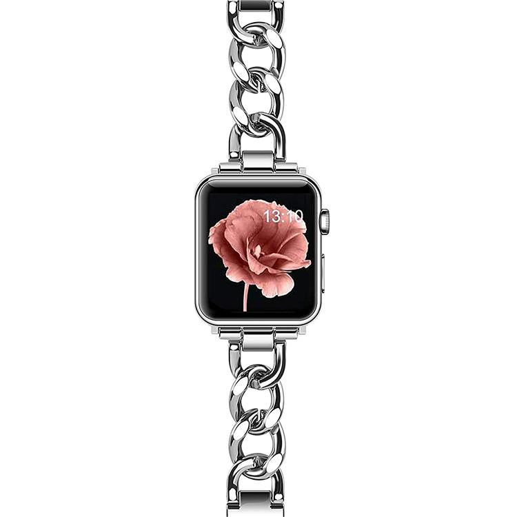 For Apple Watch 38 / 40 / 41 / S10 42mm xDfind Double Circle Metal Watch Band