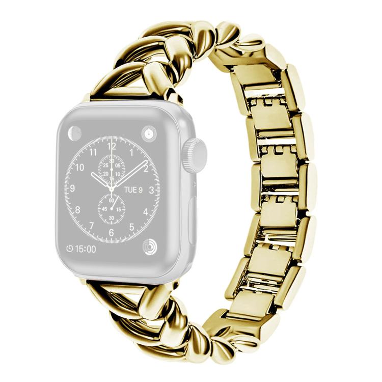 For Apple Watch 38 / 40 / 41 / S10 42mm xDfind V-shaped Metal Watch Band