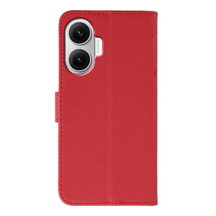 For Redmi Turbo 4 Pro 5G / Poco F7 Feather Pattern Litchi Texture Leather Phone Case