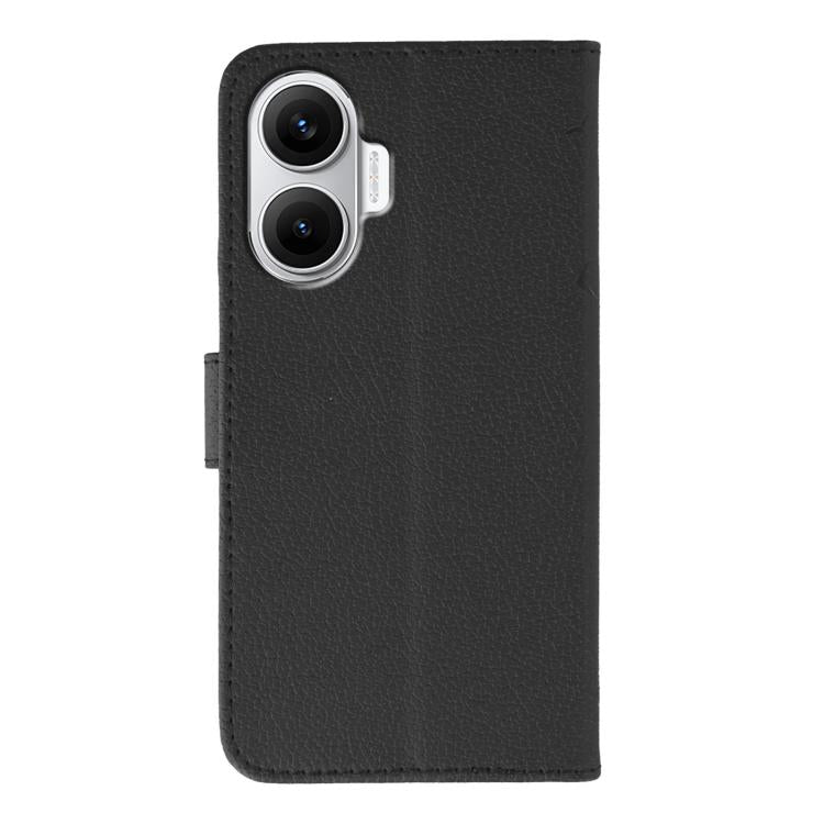 For Redmi Turbo 4 Pro 5G / Poco F7 Feather Pattern Litchi Texture Leather Phone Case