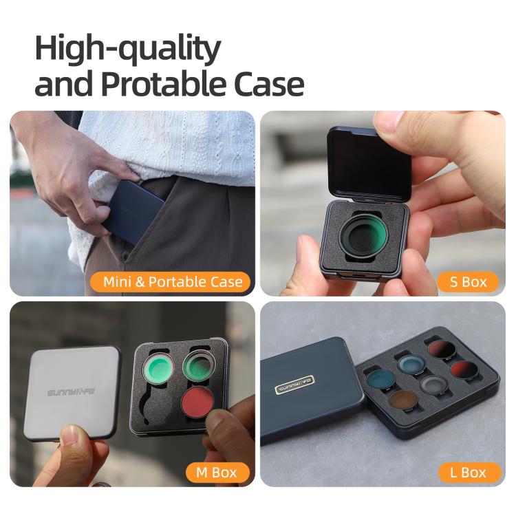 For Insta360 GO Ultra Sunnylife Camera Lens Filter, Filter:ND32PL