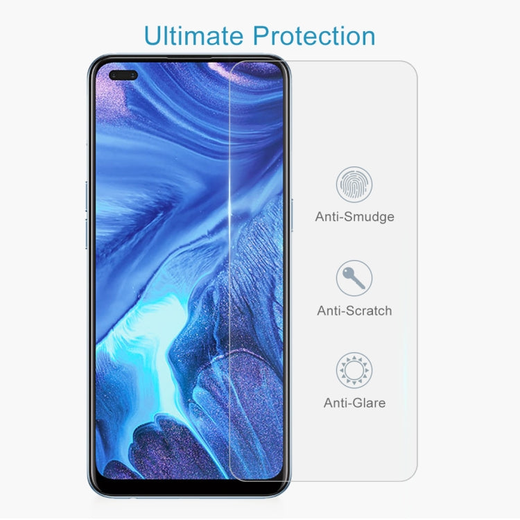 For OPPO Reno4 0.26mm 9H 2.5D Tempered Glass Film