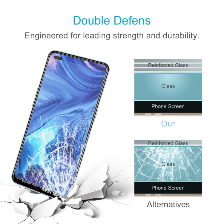 For OPPO Reno4 0.26mm 9H 2.5D Tempered Glass Film