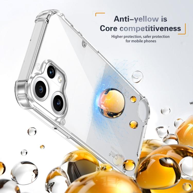 For Nothing CMF Phone 2 Pro Four-corner Shockproof Acrylic +TPU Phone Case - Transparent