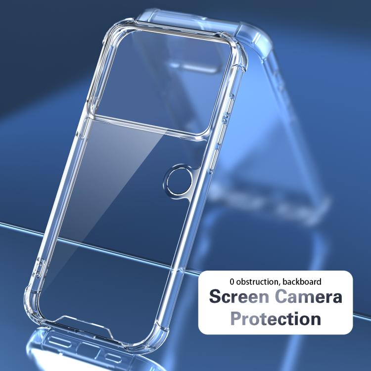 For Nothing Phone 3 Four-corner Shockproof Acrylic +TPU Phone Case - Transparent