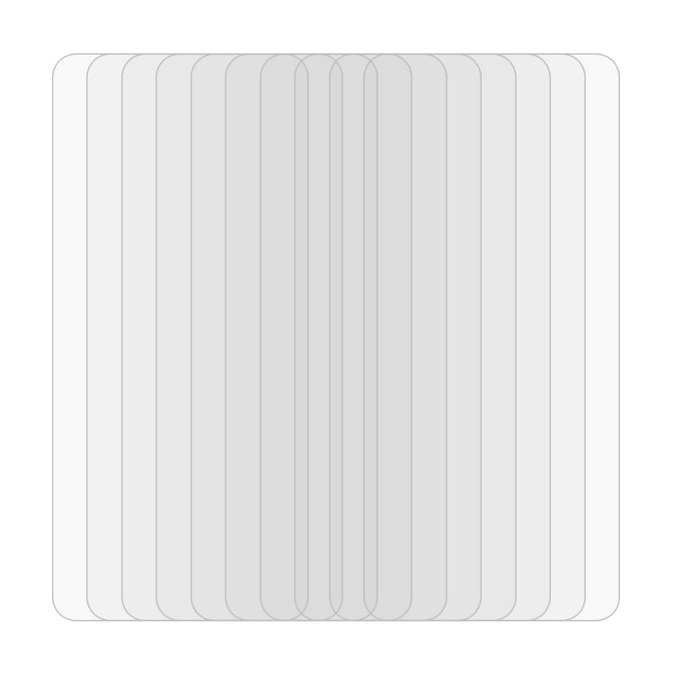 For OPPO Realme X7 Pro 10 PCS 0.26mm 9H 2.5D Tempered Glass Film