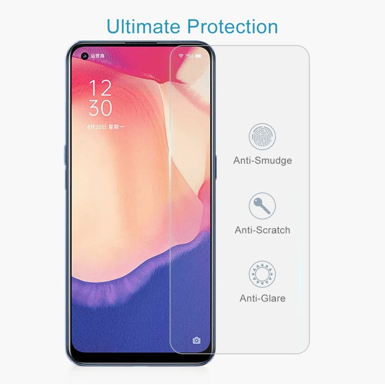 For OPPO Reno4 SE 10 PCS 0.26mm 9H 2.5D Tempered Glass Film