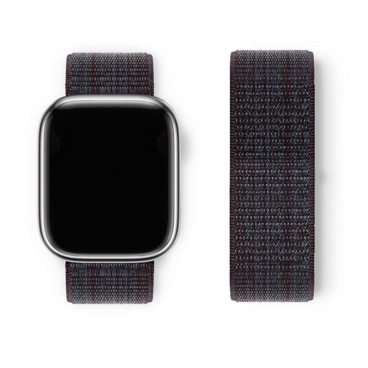 For Apple Watch Ultra 2 / 1 49mm Basic Nylon Loop Watch Band with 3D Curved Film
