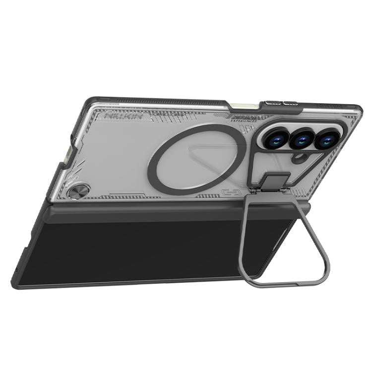 For Samsung Galaxy Z Fold7 5G NILLKIN Ice Sky Prop Series MagSafe Magnetic Frame Version Phone Case