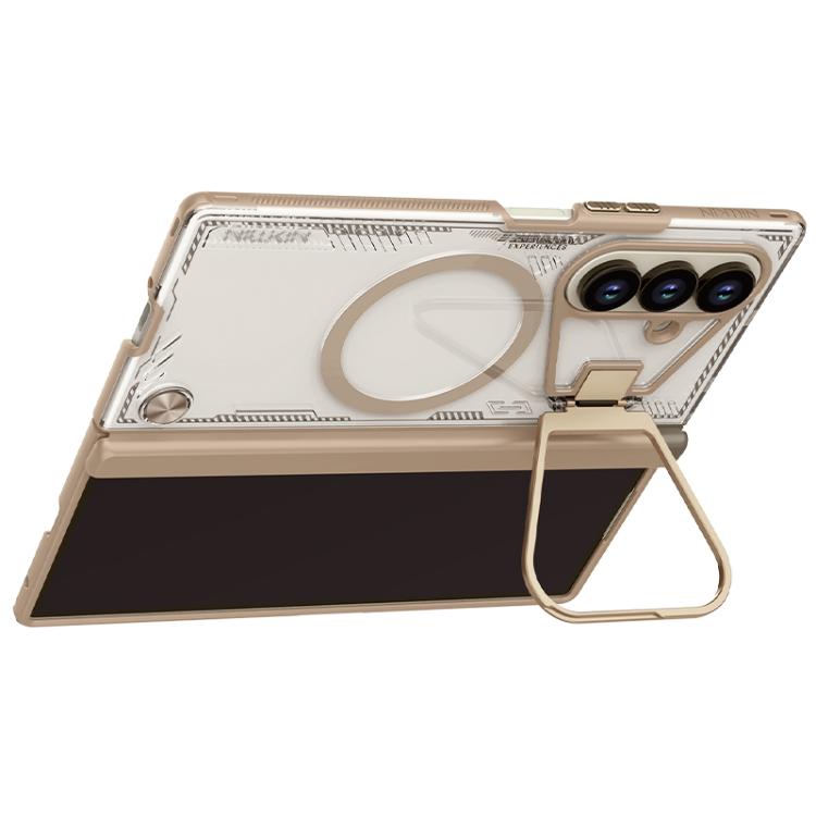 For Samsung Galaxy Z Fold7 5G NILLKIN Ice Sky Prop Series MagSafe Magnetic Frame Version Phone Case