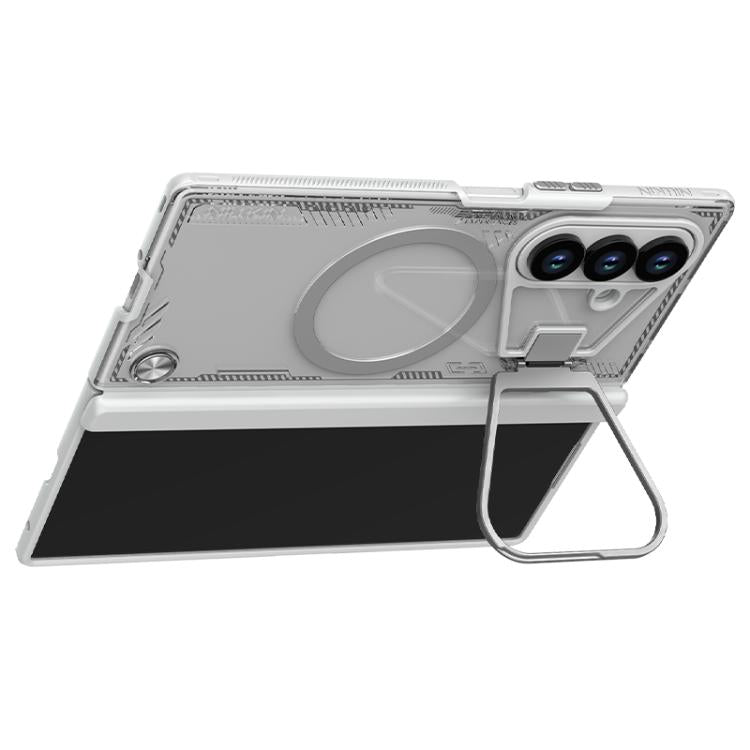 For Samsung Galaxy Z Fold7 5G NILLKIN Ice Sky Prop Series MagSafe Magnetic Frame Version Phone Case