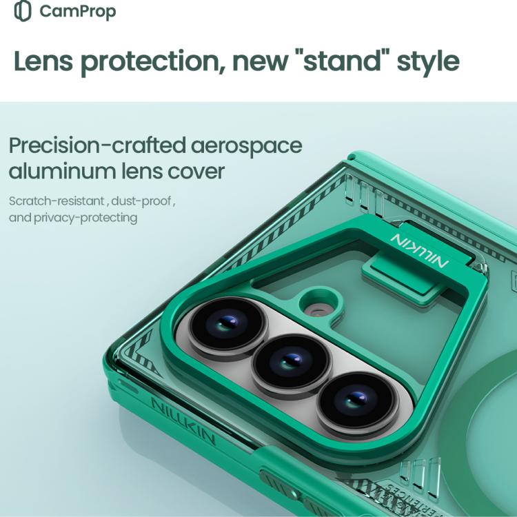 For Samsung Galaxy Z Fold7 5G NILLKIN Ice Sky Prop Series MagSafe Magnetic Frame Version Phone Case
