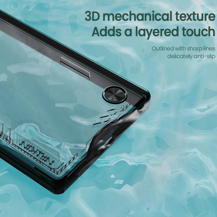 For Samsung Galaxy Z Fold7 5G NILLKIN Ice Sky Prop Series Frame Version Phone Case - Black