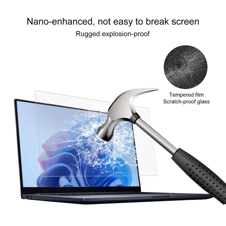 For BMAX MAXBook X15 Pro 15.6 inch 9H 0.3mm Explosion-proof Tempered Glass Film