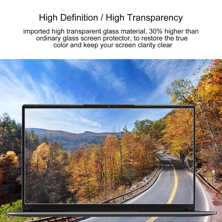 For BMAX MAXBook X15 Pro 15.6 inch 9H 0.3mm Explosion-proof Tempered Glass Film