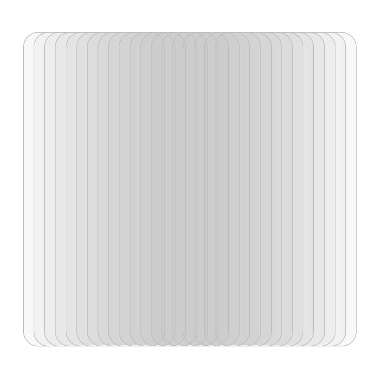 For OPPO A32 50 PCS 0.26mm 9H 2.5D Tempered Glass Film