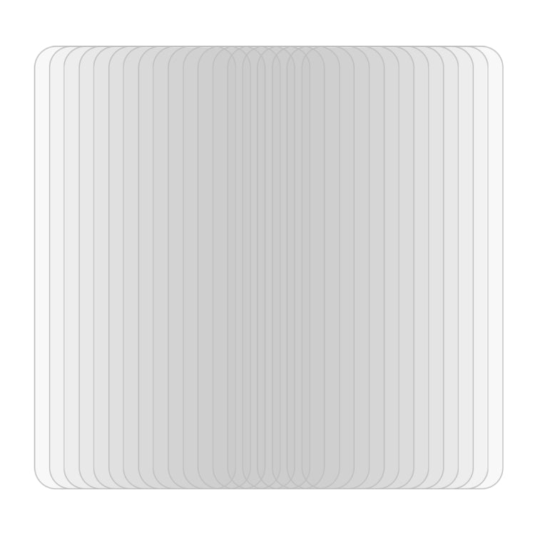 For OPPO A53 50 PCS 0.26mm 9H 2.5D Tempered Glass Film