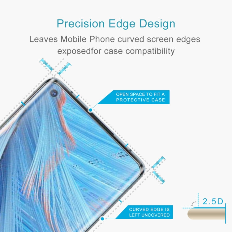 For OPPO Find X2 Neo 50 PCS 0.26mm 9H 2.5D Tempered Glass Film