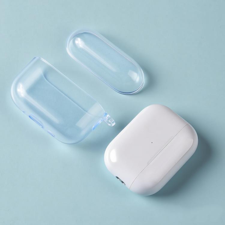 For AirPods Pro 3 Earphone Transparent TPU Protective Case