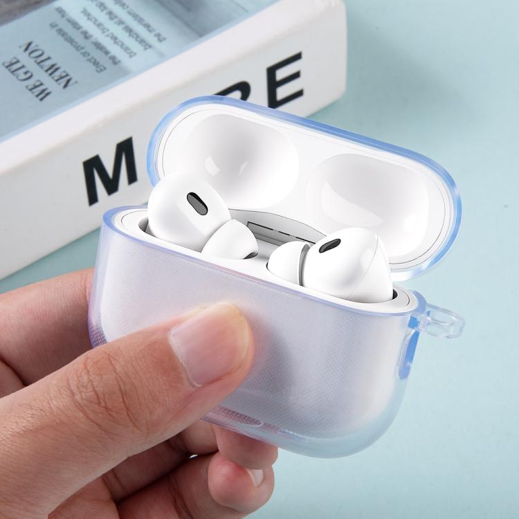 For AirPods Pro 3 Earphone Transparent TPU Protective Case