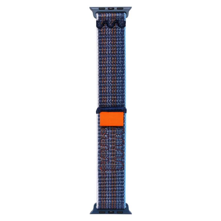 For Apple Watch Ultra 2 / 1 49mm Nylon Loop Watch Band with 3D Curved Film