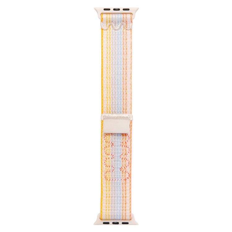 For Apple Watch Series 42mm Nylon Loop Watch Band with 3D Curved Film