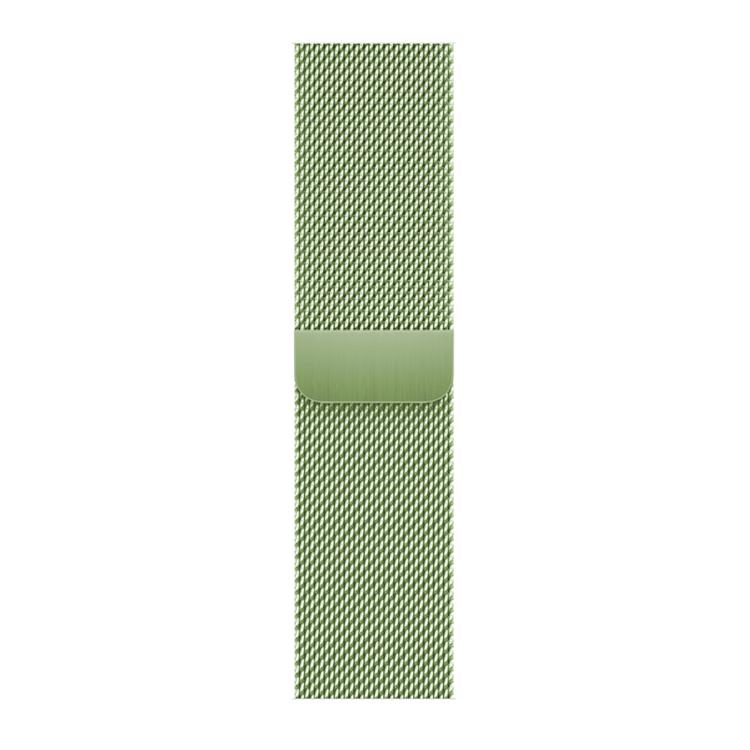 For Apple Watch Series 40mm Milanese Stainless Steel Watch Band with 3D Curved Film