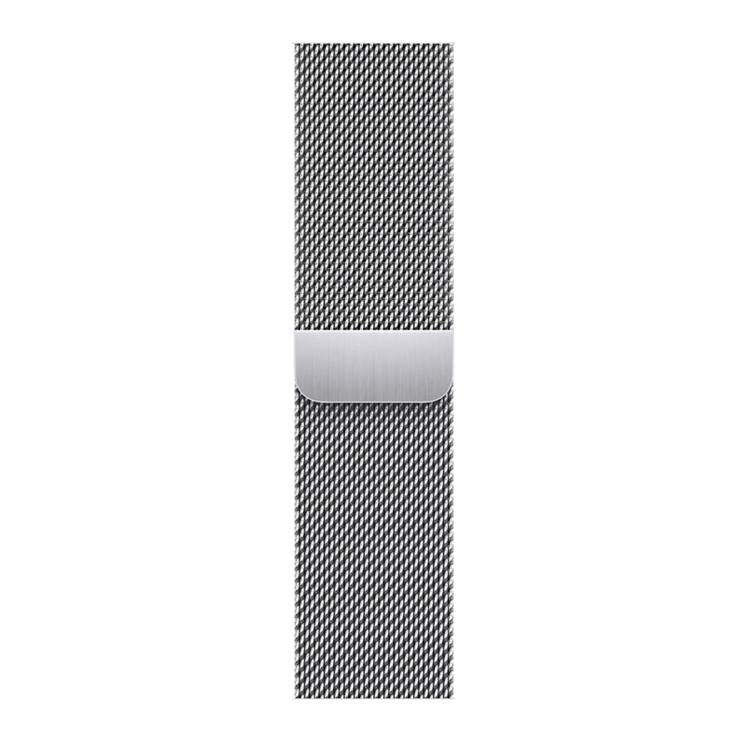 For Apple Watch Series 38mm Milanese Stainless Steel Watch Band with 3D Curved Film